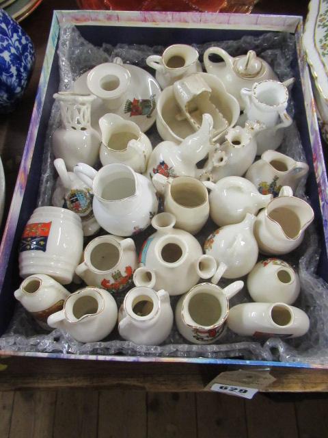 BOX OF CRESTED WARE Image