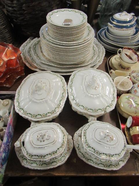 BOOTHS FLORAL CHINA DINNER SERVICE Image