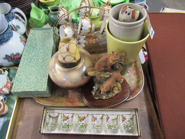 TRAY WITH COFFEE SET ETC Image