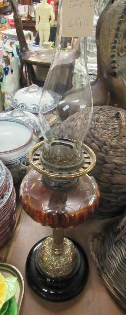 BRASS OIL LAMP Image