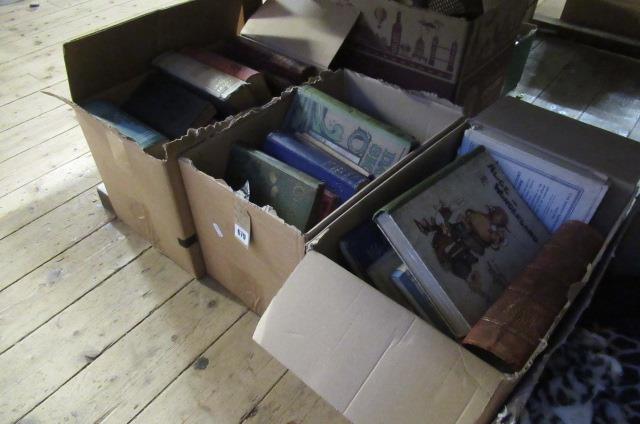 THREE BOXES OF BOOKS Image