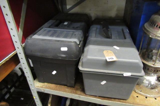 TWO BOXES OF TOOLS Image