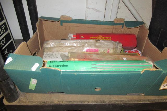 THREE BOXES OF WELDING RODS Image
