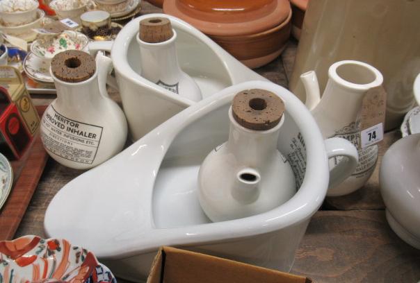 TWO BED PANS ETC Image