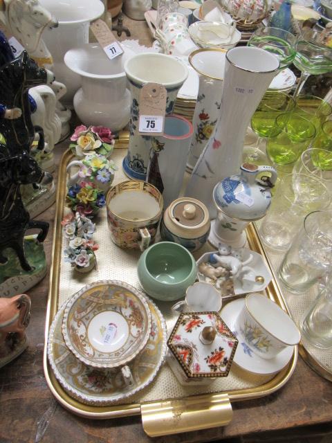 TRAY OF CERAMICS Image