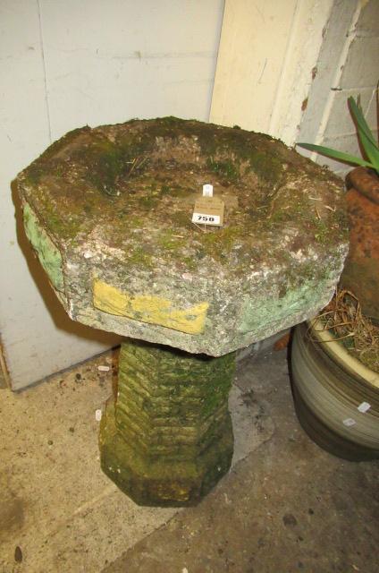COMPOSITE BIRD BATH Image