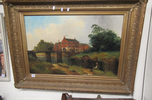 FRAMED OIL ON CANVAS Image