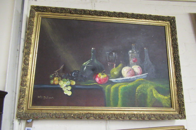 STILL LIFE OIL ON CANVAS Image