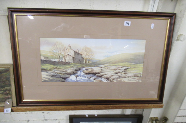 FRAMED WATERCOLOUR BY PJ WOOLEY Image