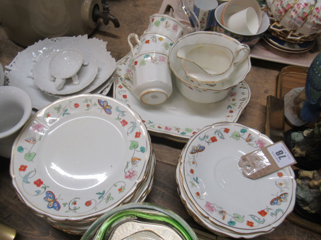 QUANTITY OF FLORAL CHINA TEAWARE Image