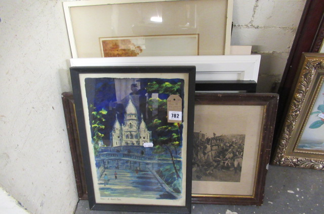 QUANTITY OF ETCHINGS AND ENGRAVINGS Image