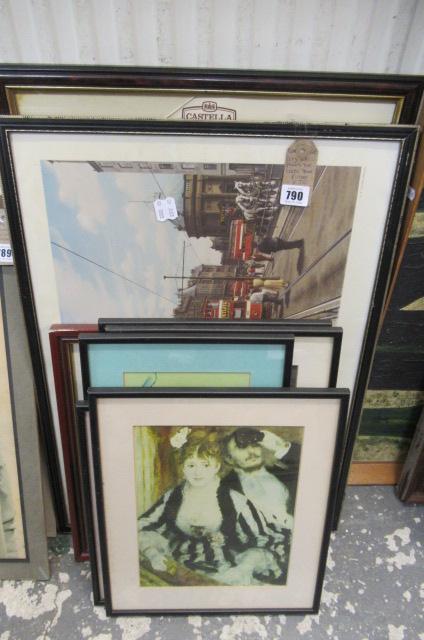 QUANTITY OF PRINTS INCLUDING LEEDS TRAM PICTURE Image