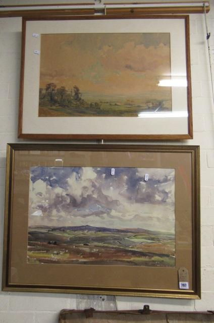 TWO ANGUS RANDS WATERCOLOURS Image