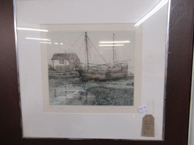 SHIP PRINT SIGNED MICHAEL CHAPMAN Image