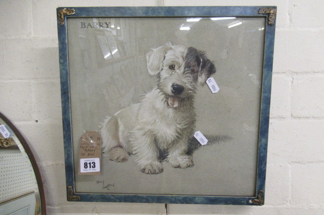 CECIL ALDIN PRINT OF BARRY THE DOG Image