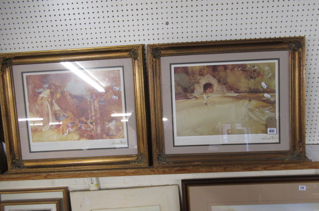 TWO LIMITED EDITION RUSSELL FLINT PRINTS Image