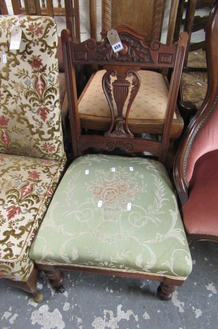 CARVED BEDROOM CHAIR Image