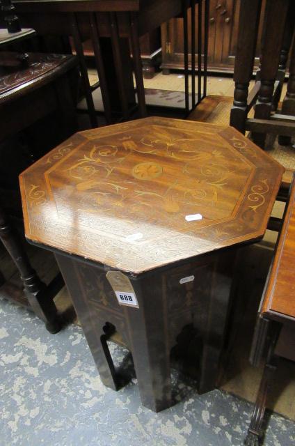 INLAID OCCASIONAL TABLE Image