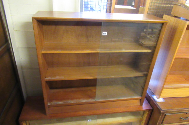 GLASS FRONT BOOKCASE Image