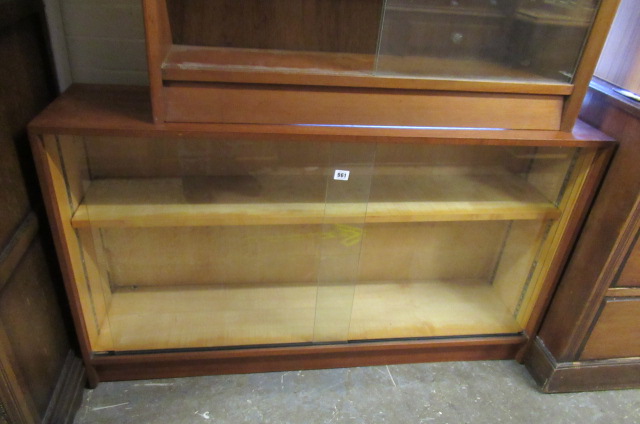 GLASS FRONT BOOKCASE Image