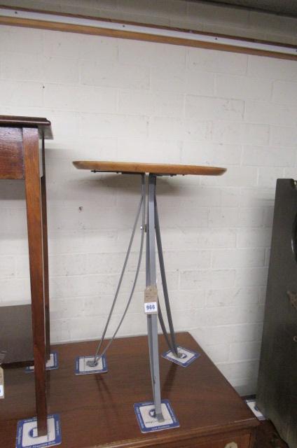WOOD AND METAL OCCASIONAL TABLE Image