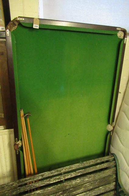 SNOOKER/BILLIARD TABLE WITH ACCESSORIES Image