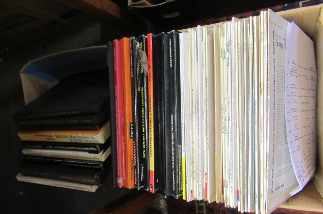 TWO BOXES OF CLASSICAL LP RECORDS Image
