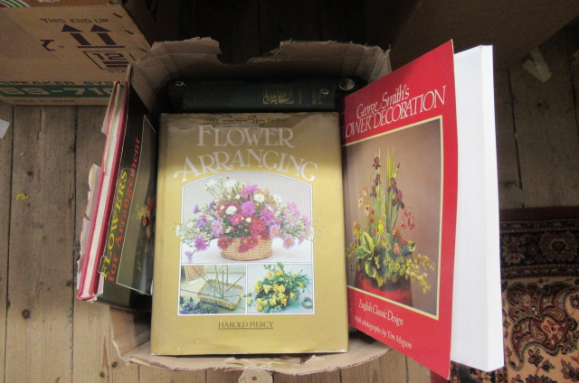 BOX OF GARDENING BOOKS Image