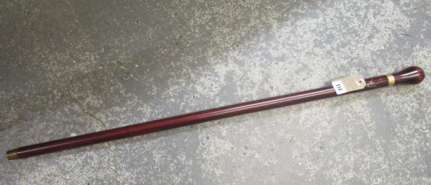 WALKING STICK WITH CONCEALED SPIRIT VIAL Image