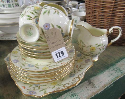 TUSCAN CHINA TEA SERVICE Image