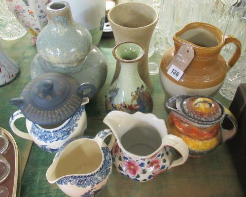 QUANTITY OF JUGS AND VASES Image