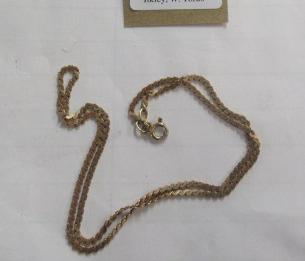 9CT GOLD NECKLACE Image