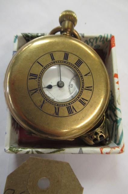 POCKET WATCH WITH SILVER RING ETC Image