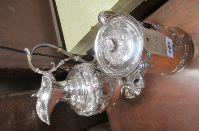 EPNS WINE EWER AND COFFEE POT Image