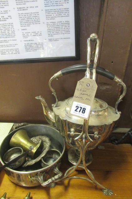 SPIRIT KETTLE AND SALTS ETC Image