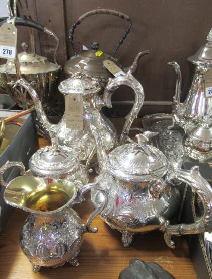 FOUR PIECE COFFEE SET Image