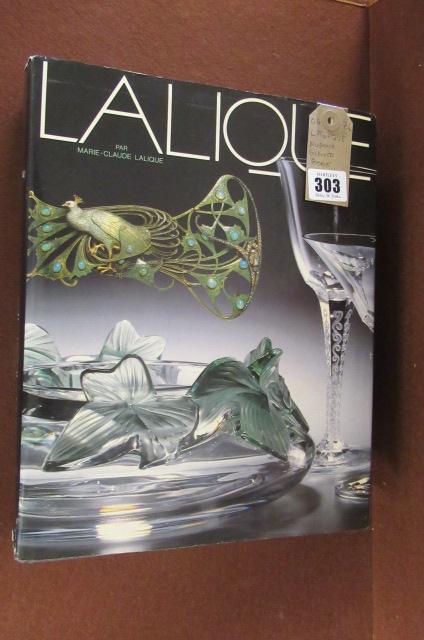 SIGNED LALIQUE REFERENCE  BOOK    Image