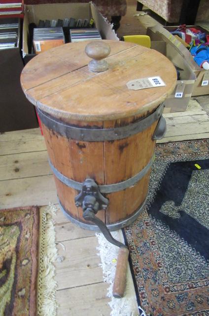 PINE BUTTER CHURN Image