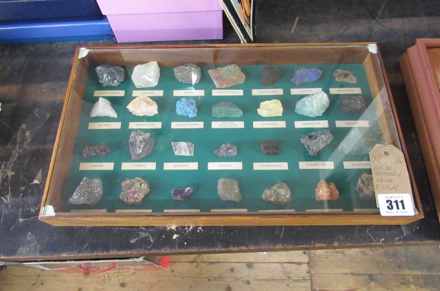 CASED CRYSTAL GEODE DISPLAY Image