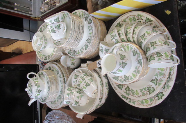 QUANTITY OF WEDGWOOD SANTA CLARA PATTERN TABLE WARE Image
