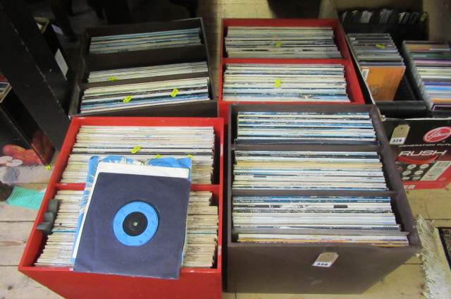 FOUR BOXES OF LP RECORDS ETC Image