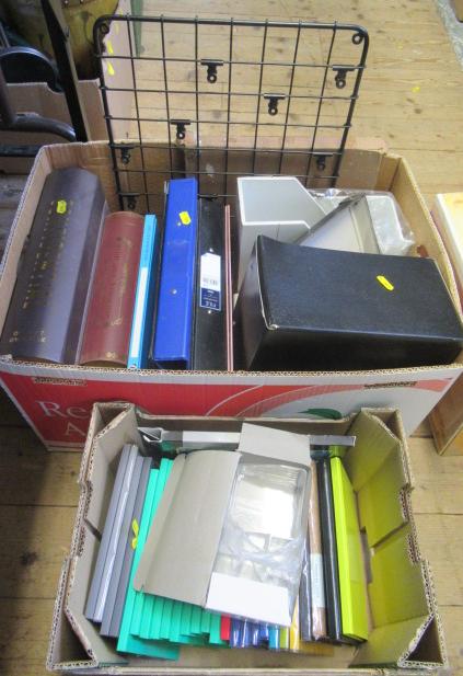 TWO BOXES OF STATIONERY Image