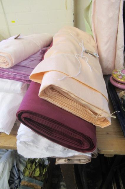 FIVE ROLLS OF FABRIC Image