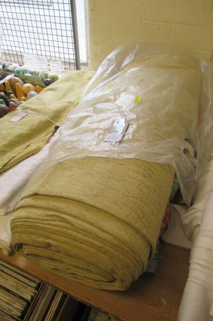 ROLLS OF UPHOLSTERY FABRICS AND OTHERS Image