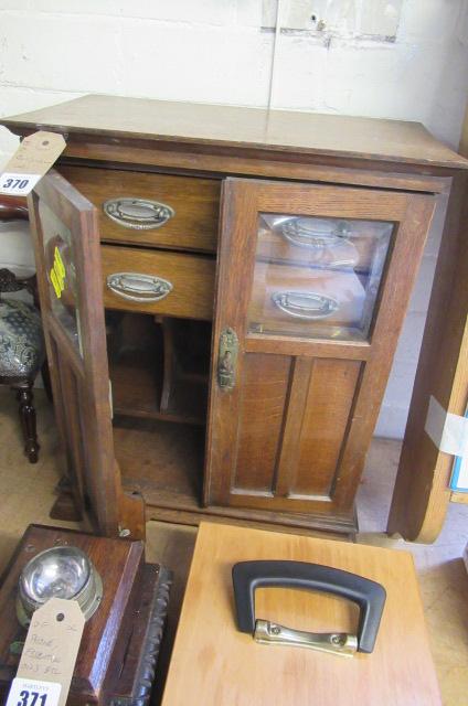 OAK SMOKERS CABINET Image