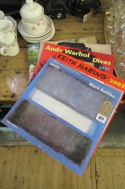 QUANTITY OF ART RELATED CALENDARS Image