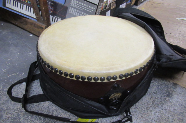 CASED DRUM AND STICKS  Image
