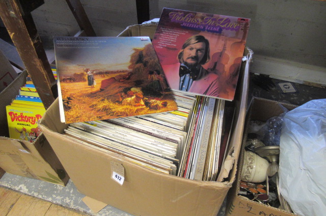 LARGE QUANTITY OF CLASSICAL LP RECORDS Image