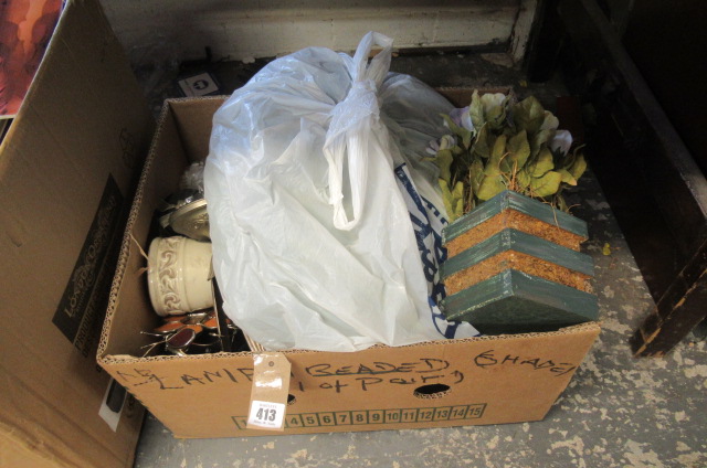 BOX OF MISCELLANEOUS ITEMS Image