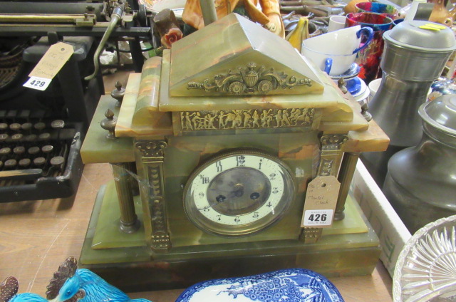 ONYX MANTLE CLOCK Image